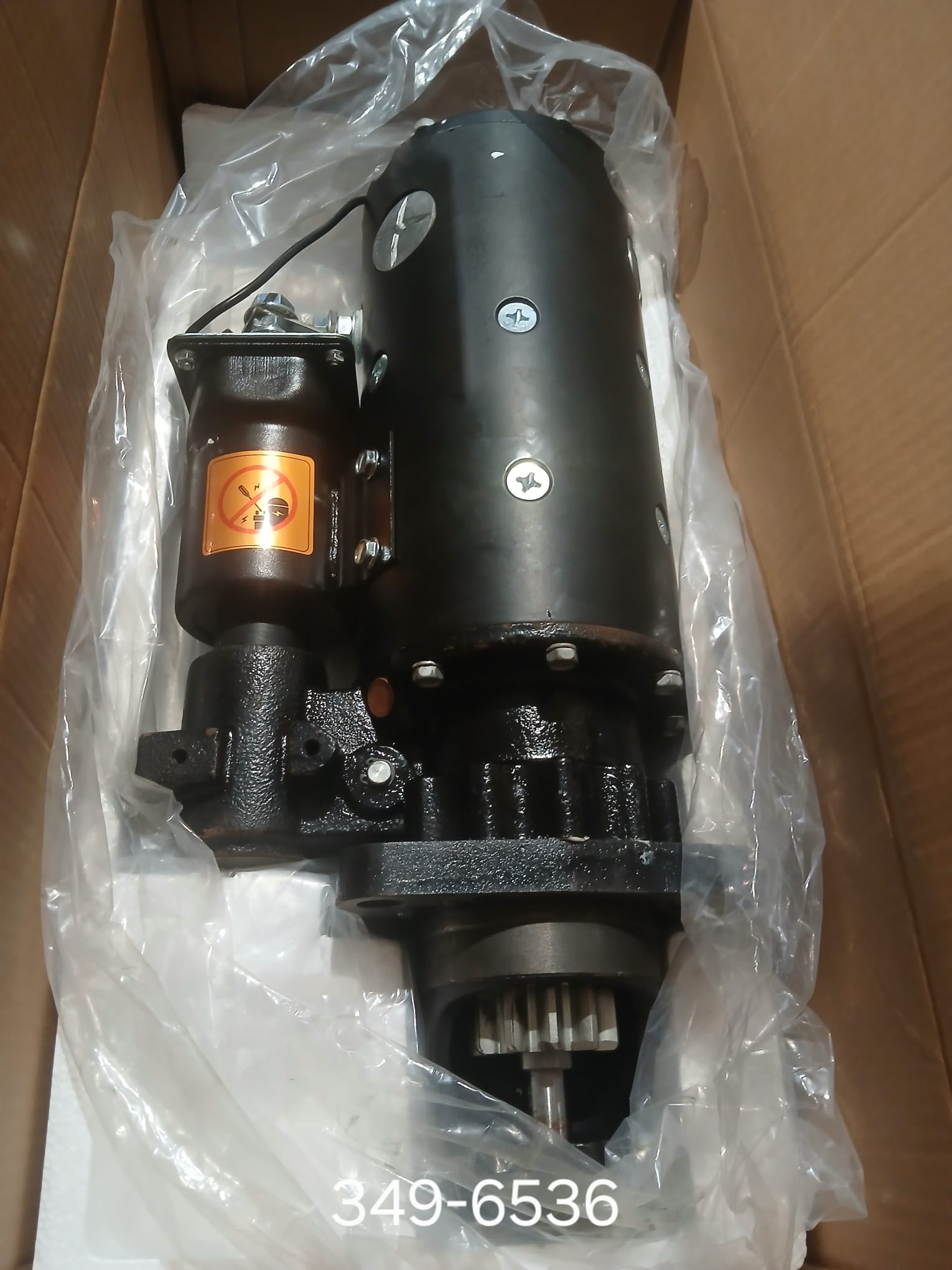 349-6536 Starter voor Caterpillar
